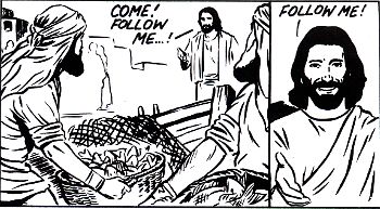 Jesus calls the Fishermen to follow Him!