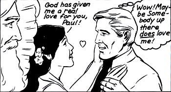 God's love for man through a woman