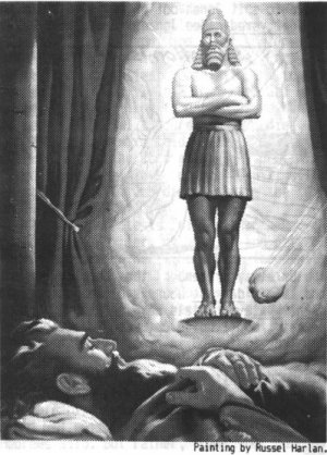 Image in the dream of King Nebuchadnezzar